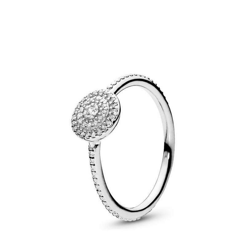 Pandora Australia Radiant Elegance Stackable Ring - Sterling Silver | AEPOLR940